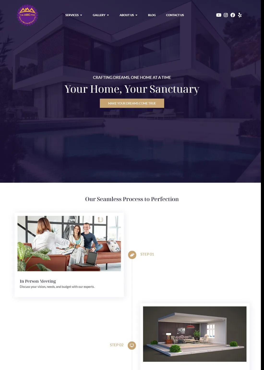 Abraham Building & Consulting, full page