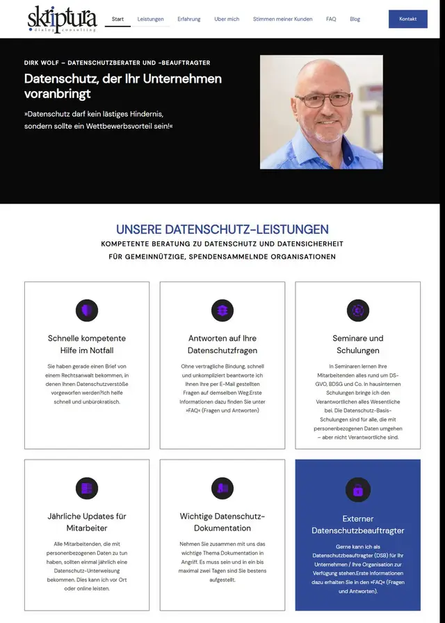 Dirk Wolf website