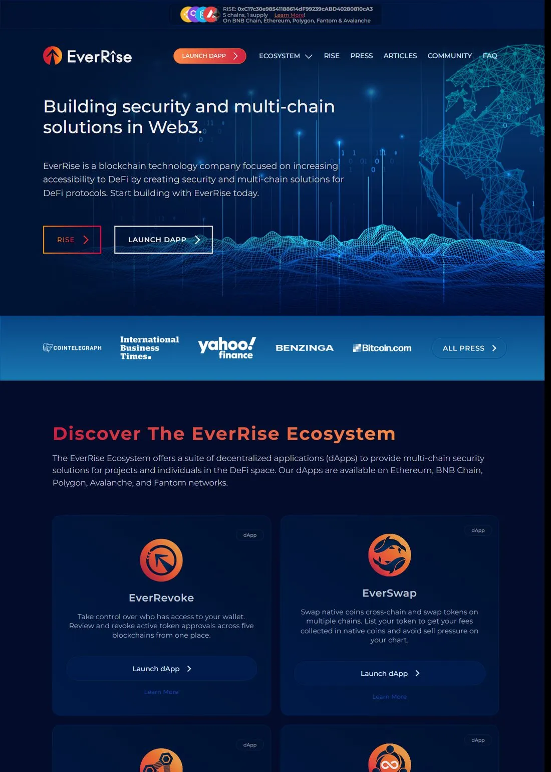 EverRise, full page