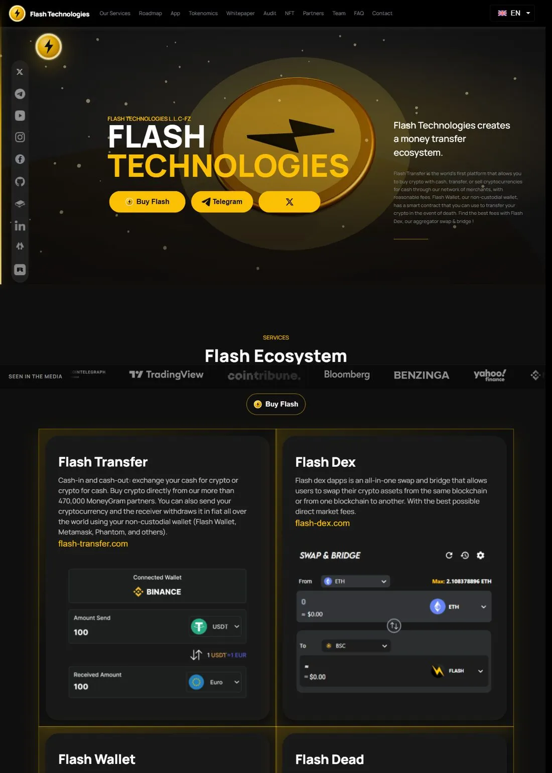 Flash Technologies, full page