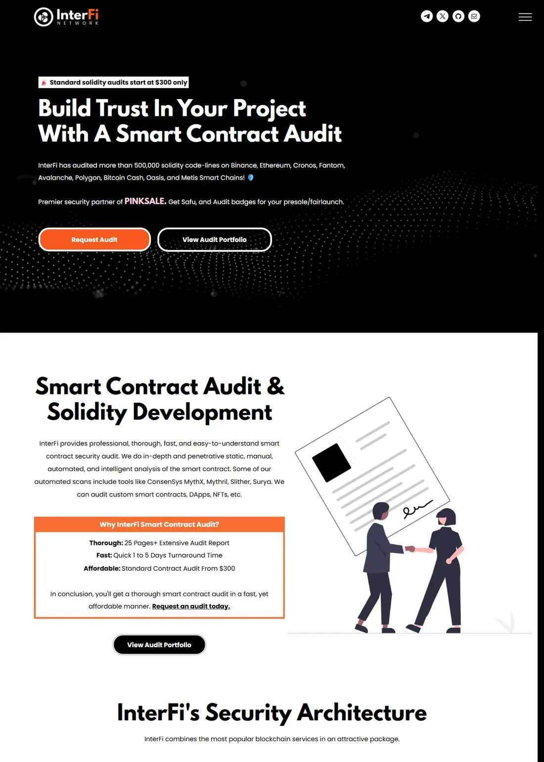 InterFi Network, full page
