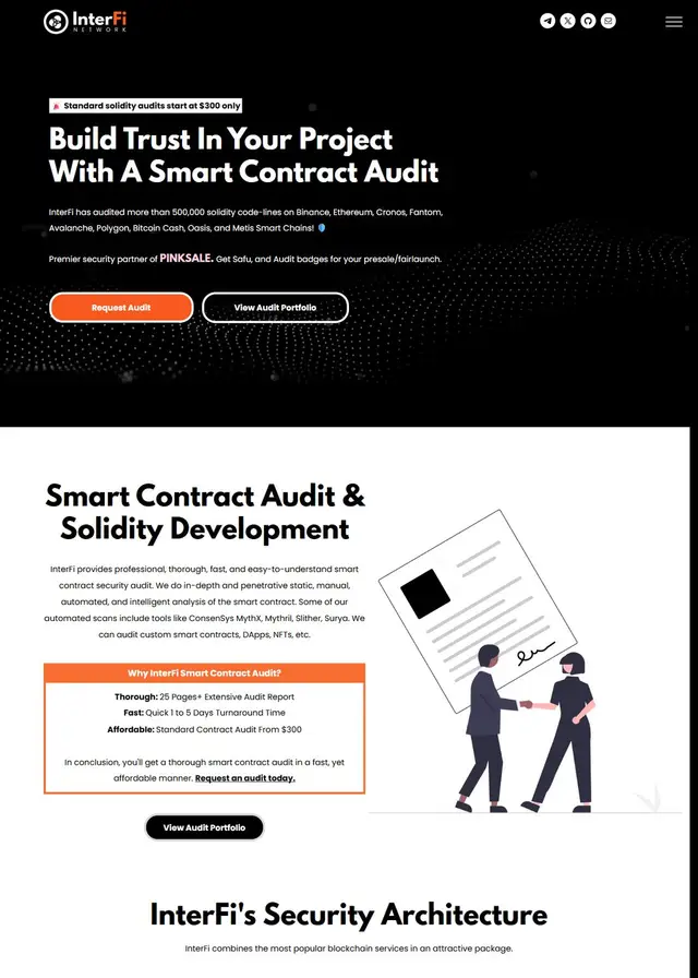 InterFi Network website