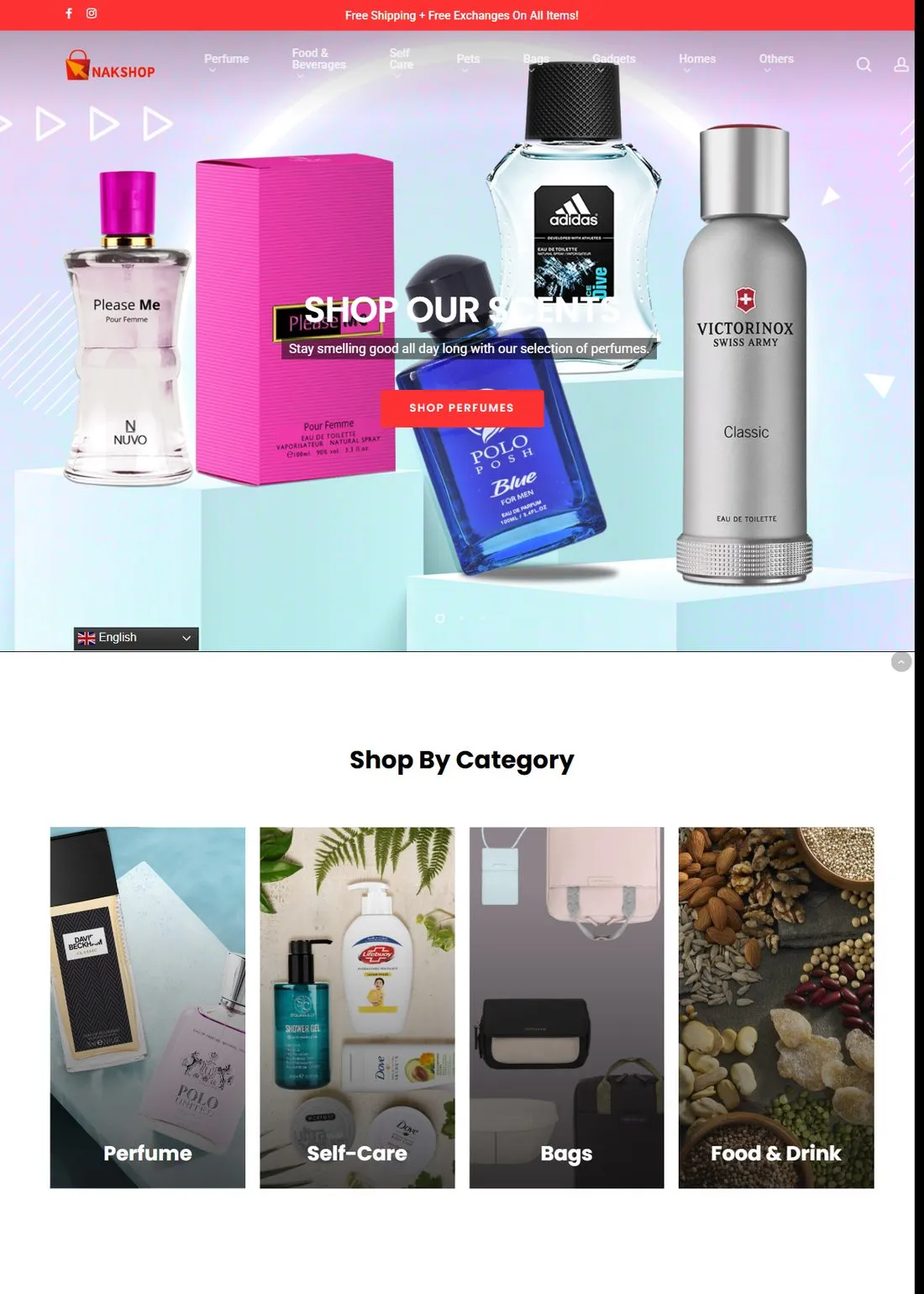Nakshop, full page