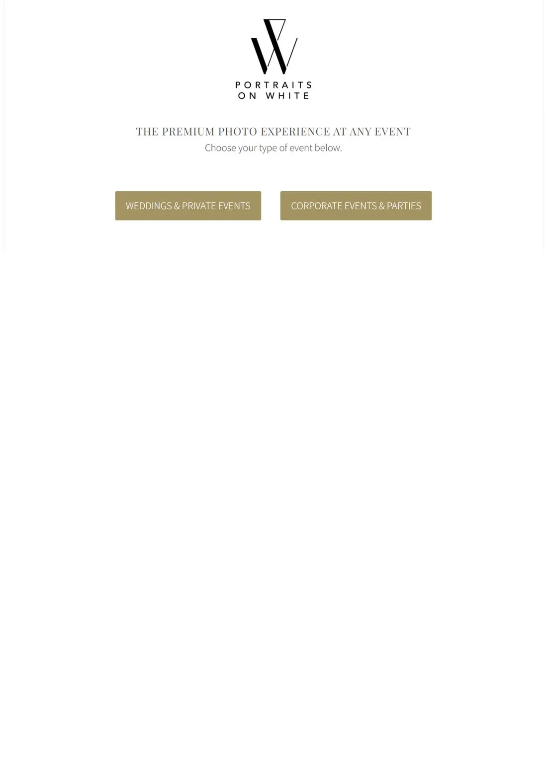 Portraits on White, full page