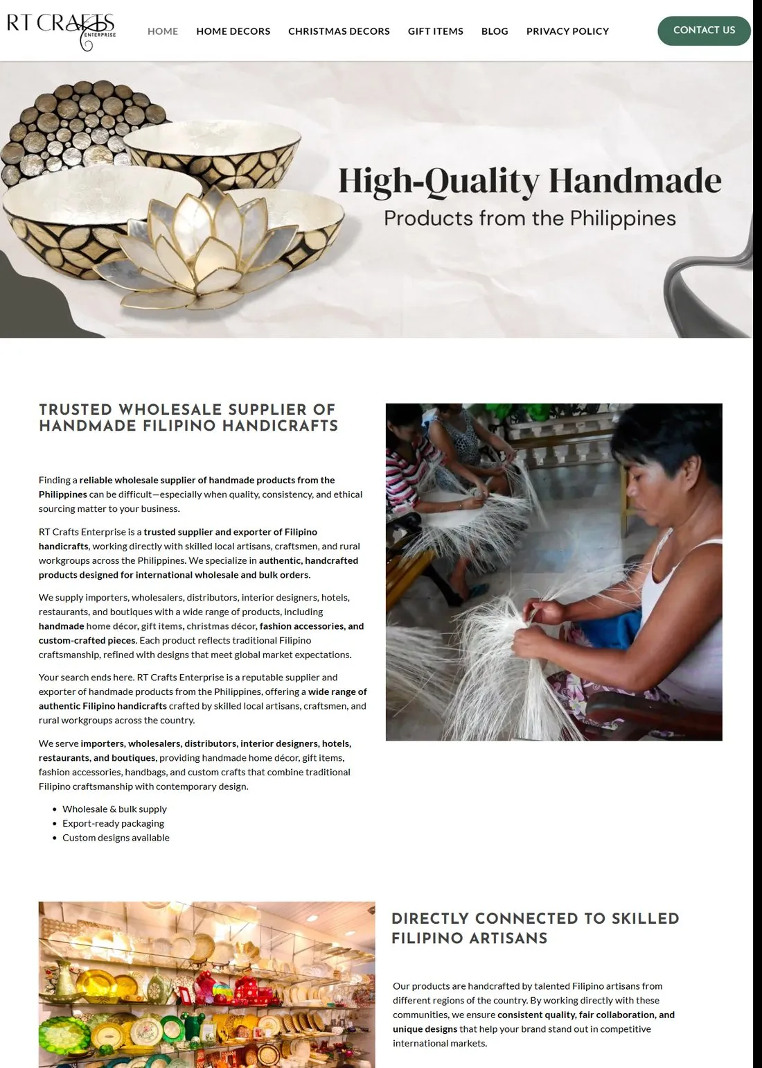 RT Crafts, full page