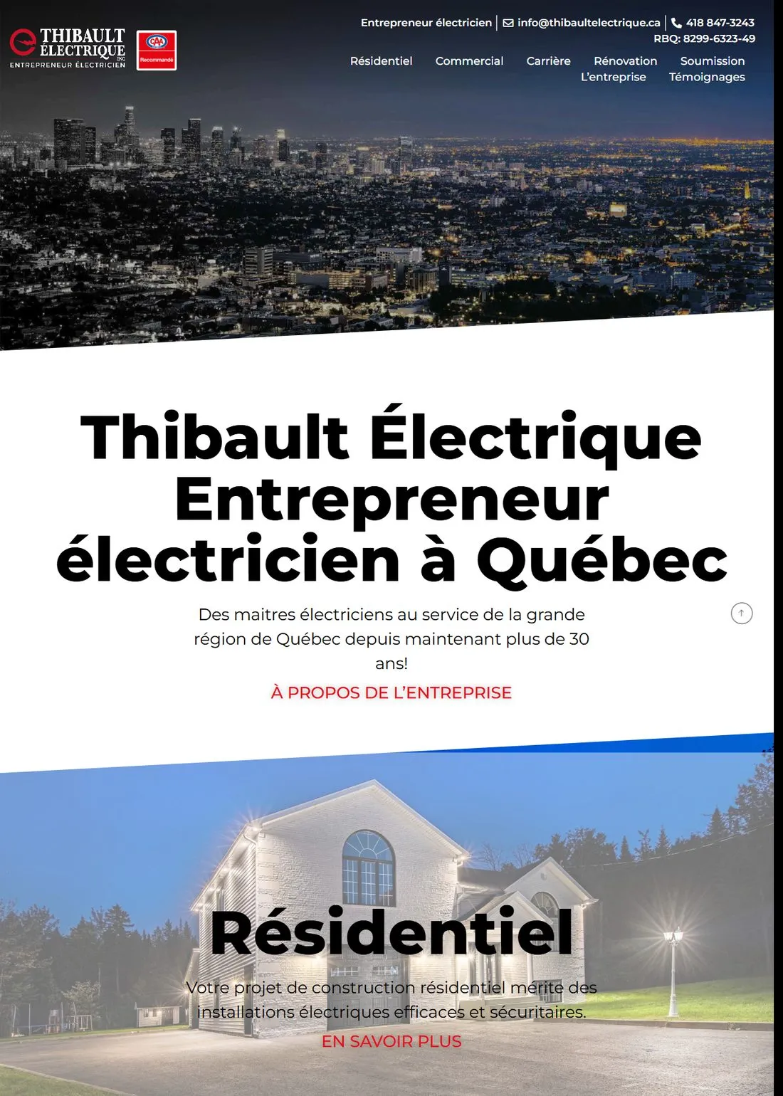 Thibault Électrique, full page